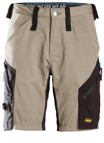 Snickers 6112 LiteWork 37.5® Korte Werkbroek Khaki