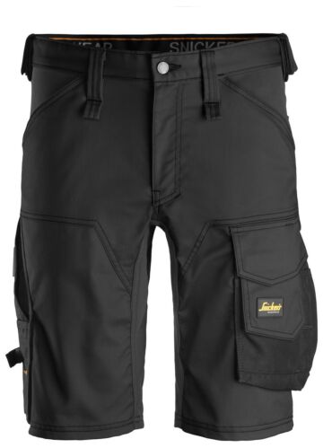 Snickers 6143 AllroundWork Stretch Korte Broek Zwart