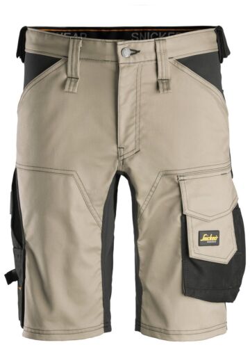 Snickers 6143 AllroundWork Stretch Korte Broek Khaki