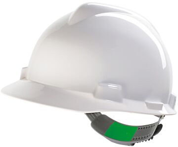 MSA V-Gard veiligheidshelm met Push-Key binnenwerk (GV111) wit