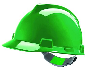 MSA V-Gard veiligheidshelm met Push-Key binnenwerk (GV141) groen
