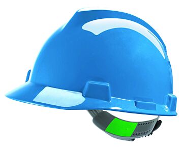 MSA V-Gard veiligheidshelm met Push-Key binnenwerk (GV151) blauw