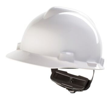 MSA V-Gard veiligheidshelm met Fas-Trac III binnenwerk (GV112) wit
