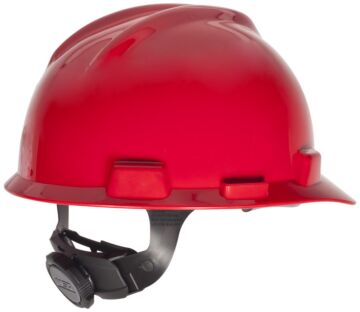 MSA V-Gard veiligheidshelm met Fas-Trac III binnenwerk (GV132) rood