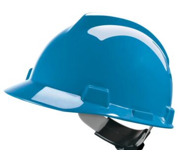 MSA V-Gard veiligheidshelm met Fas-Trac III binnenwerk (GV152) blauw