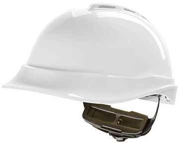 MSA V-Gard 200 veiligheidshelm met Fas-Trac III binnenwerk (GV612) wit