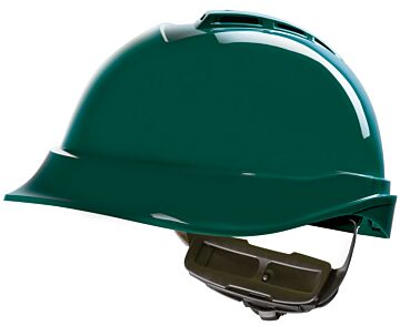 MSA V-Gard 200 veiligheidshelm met Fas-Trac III binnenwerk (GV642) groen