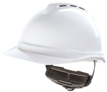 MSA V-Gard 500 geventileerde veiligheidshelm met Fas-Trac III binnenwerk (GV412) wit