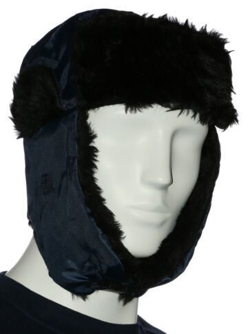 Siberia wintermuts marineblauw