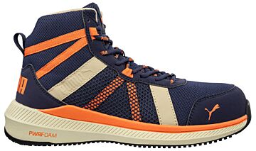 Puma Rival Blue/orange Mid 635040 S1PS Blauw