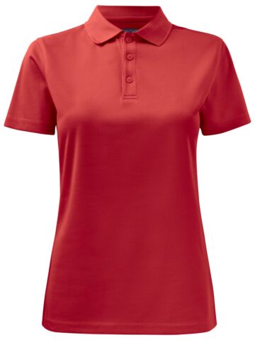 Projob 2041 Dames Polo Polyester Dames Rood