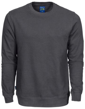 Projob 2124 Sweater Ronde Hals Heren Grijs