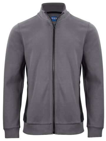 Projob 2129 Sweater Met Ritssluiting Heren Grijs