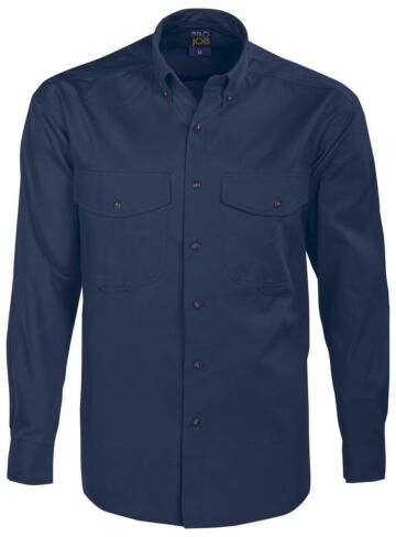 Projob 2219 Hemd Lange Mouwen Heren Marine