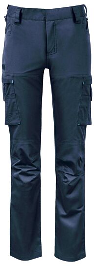 Projob 2553 Dames Stretchbroek Met Kniezakken Dames Marine