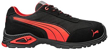 Puma Madrid Low 642740 S1PL Zwart/Rood