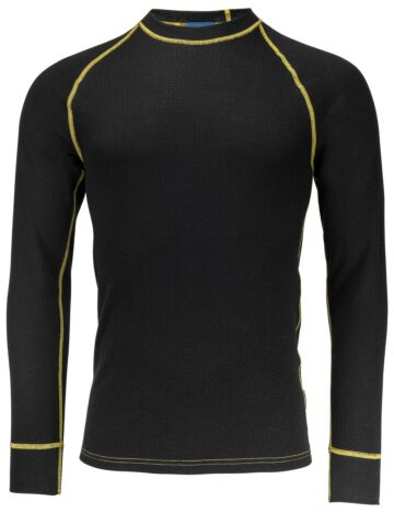 Projob 3108 Thermisch T-Shirt Lange Mouwen Wol Heren Zwart