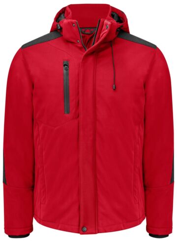 Projob 3417 Gevoerde Softshell Jas Heren Rood
