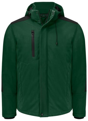 Projob 3417 Gevoerde Softshell Jas Heren Woudgroen
