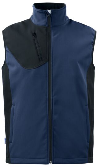 Projob 3702 Softshell Bodywarmer Heren Marine