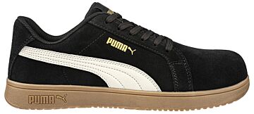 Puma Iconic Blk/gum Low S1PL 644400 Zwart
