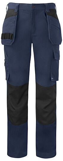 Projob 5530 Broek Met Kniezakken En Spijkerzakken Katoen Heren Marine