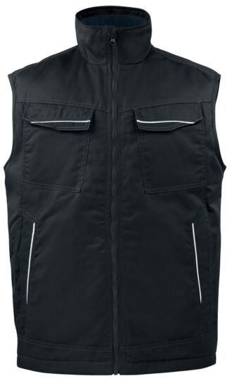 Projob 5704 Bodywarmer Heren Zwart