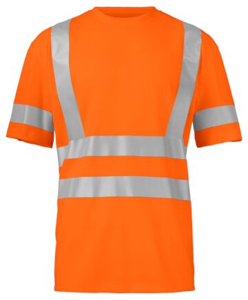 Projob 6030 Signalisatiet-Shirt En Iso 20471 Klasse 3 Heren Oranje