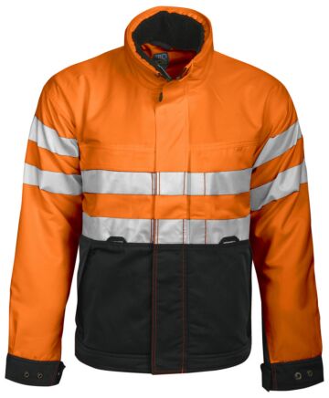 Projob 6407 Signalisatie Servicevest En Iso 20471 Klasse 3 Gevoerd Heren Oranje/Zwart