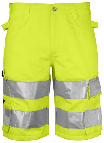 Projob 6536 Signalisatieshort En Iso 20471 Klasse 2 Heren Geel/Zwart