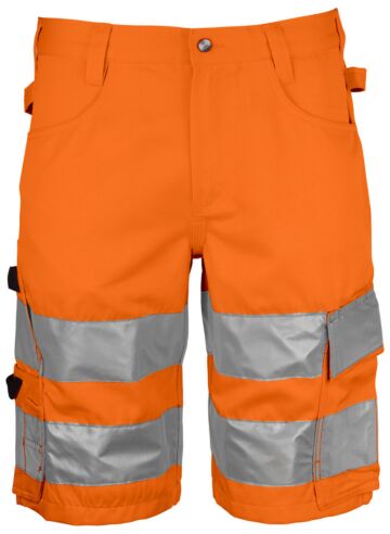 Projob 6536 Signalisatieshort En Iso 20471 Klasse 2 Heren Oranje/Zwart