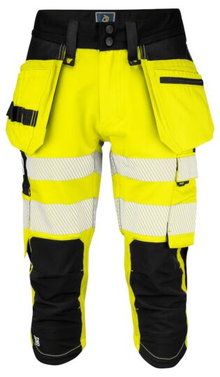 Projob 6577 Signalisatie Piratenbroek En Iso 20471 Klasse 2/1 Heren Geel/Zwart