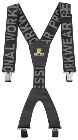 Projob 9049 Bretellen Accessoires Zwart maat ONE SIZE