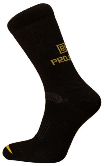 Projob 9091 Wollen Sokken, Dun Accessoires Zwart