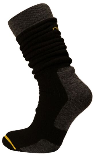 Projob 9092 Wollen Sokken, Hoog Accessoires Grijs/Zwart