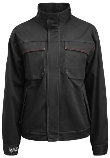 Jobman 1092 Jacket Flame Retardant Heren Zwart