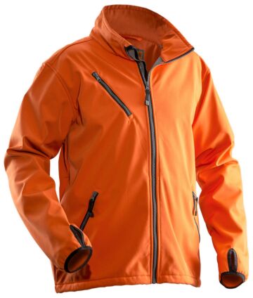 Jobman 1201 Light Softshell Jacket Oranje