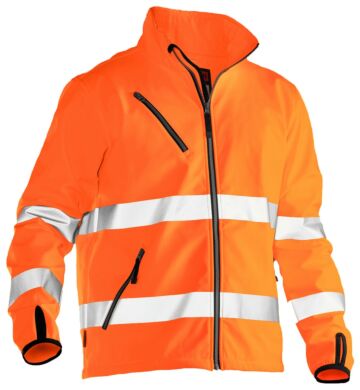 Jobman 1202 Hi-Vis Softshell Jacket Oranje