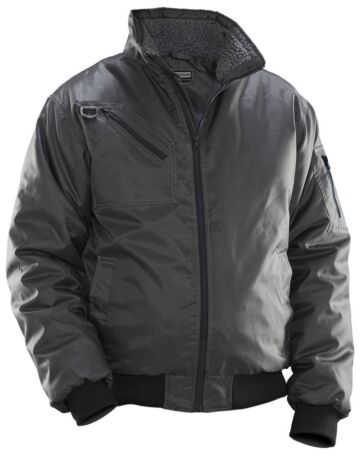Jobman 1357 Pilot Jacket Donkergrijs