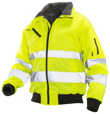 Jobman 1359 Hi-Vis Pilot Jacket Geel