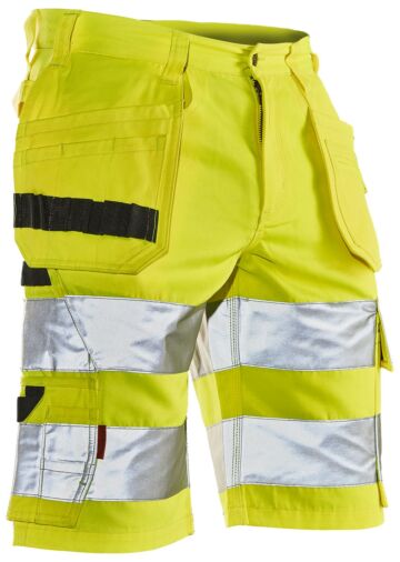 Jobman 2205 Hi-Vis Shorts Hp Geel