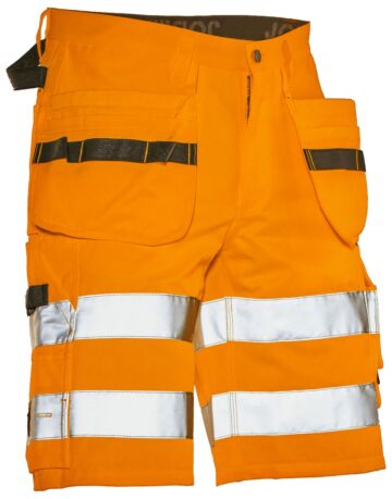 Jobman 2207 Hi-Vis Shorts Hp Oranje