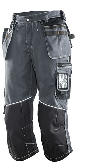 Jobman 2281 Long Shorts Core Donker grijs/Zwart