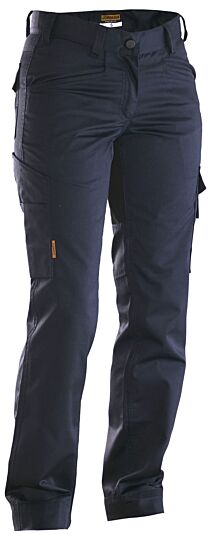 Jobman 2316 Women’S Service Trousers Stretch Dames Navy/Zwart