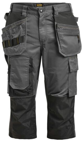 Jobman 2362 Floorlayers Long Shorts Stretch Donkergrijs/Zwart