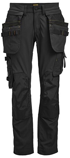 Jobman 2371 Women’S Craftsman Trousers Stretch Hp Dames Zwart