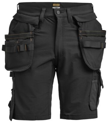 Jobman 2397 Craftsman Shorts Stretch Hp Heren Zwart