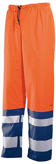 Jobman 2546 Hi-Vis Rain Trousers Oranje/Navy