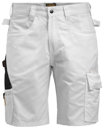 Jobman 2723 Service Shorts Wit/Zwart
