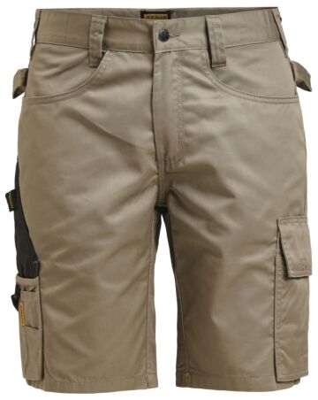 Jobman 2723 Service Shorts Khaki/Zwart